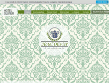 Tablet Screenshot of hotelolivier.com.br